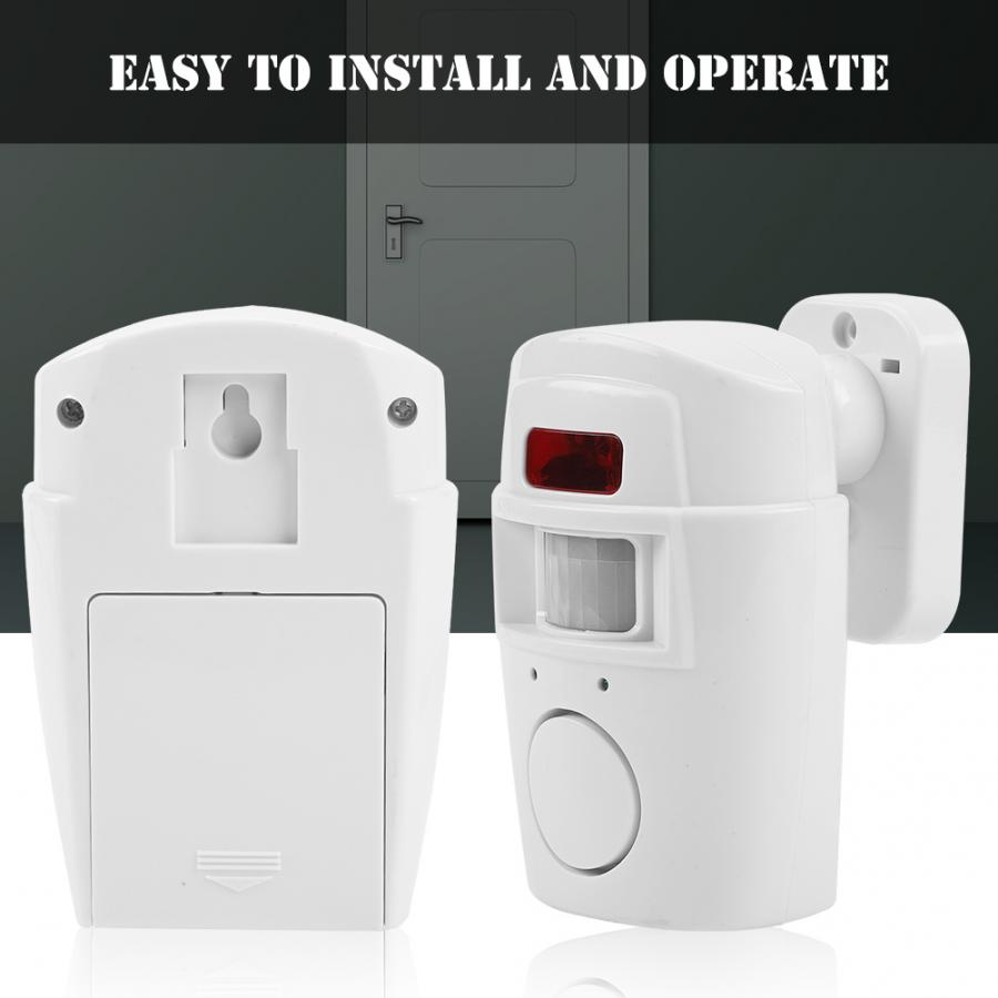 Wireless Intelligent 2 In 1 PIR Motion Detector Security Alert Alarm System Security Alarm System