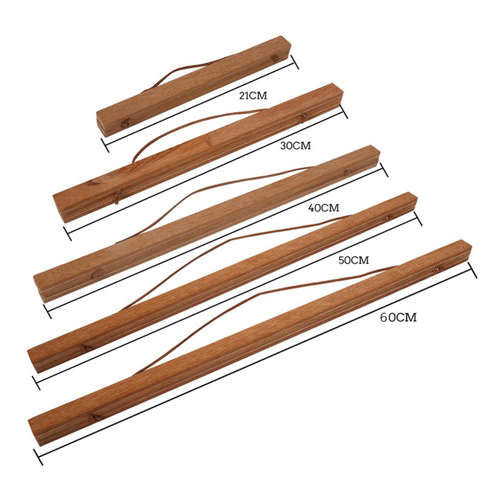 Black Magnetic Wooden Poster Hanger Frame Teak Pine for Photos Pictures Canvas Prints Artwork Maps Living Room Home Wall Decor