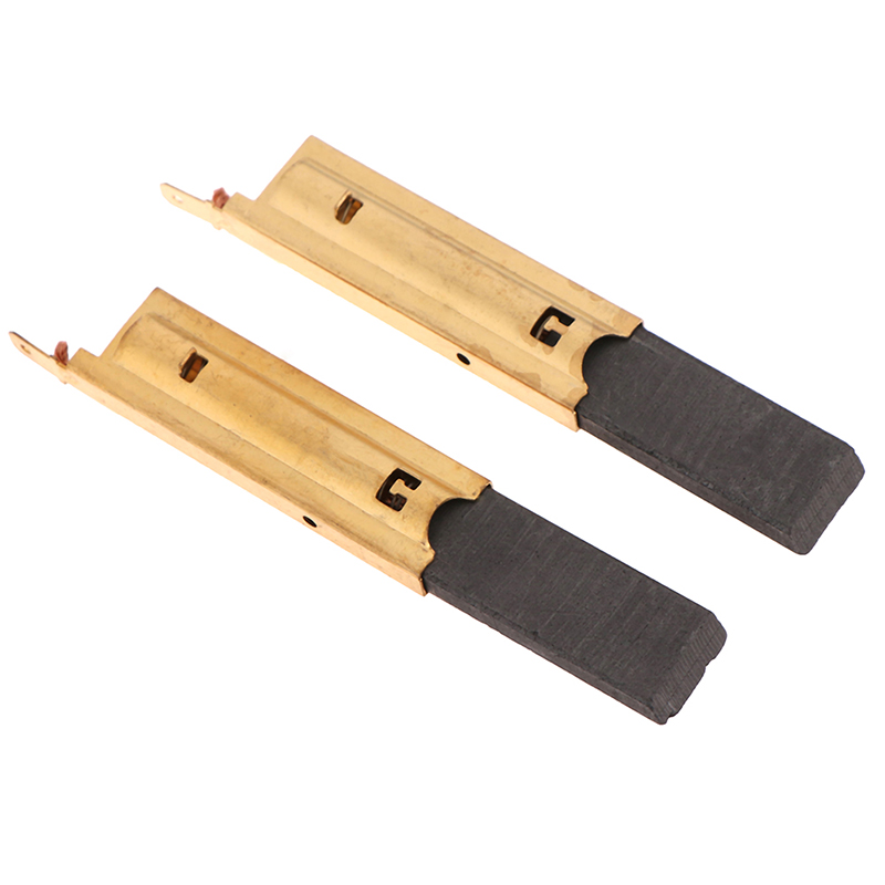 YINETTECH 5-Pair Motor Carbon Brushes – 8x12.5x15mm Replacement For Metabo WE17-125/150 Quick – Durable, Easy Install