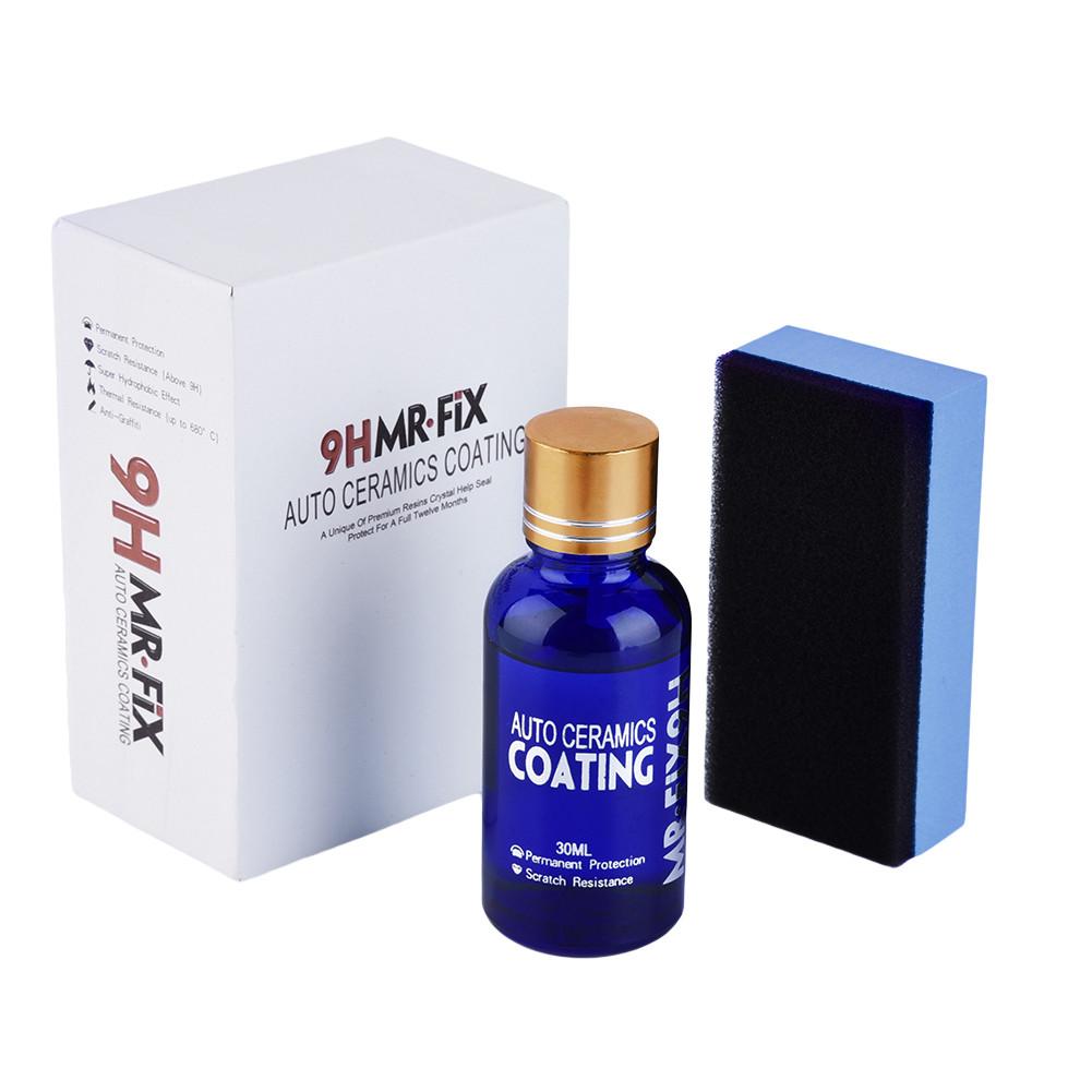 3 Pcs 30 Ml 9H Auto Anti-Kras Polish Glas Coating Auto Moto Verf Vloeibare Auto Detailing Keramische jas Care Super Hydrofobe