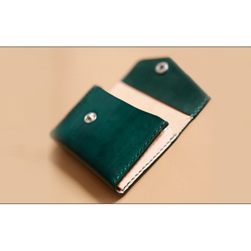 1 Juego de tarjetas creativas para manualidades, soporte para tarjetas, plantilla de billetera, acrílico transparente, patrón de cuero duradero, artesanía de cuero, 10x6,5x2