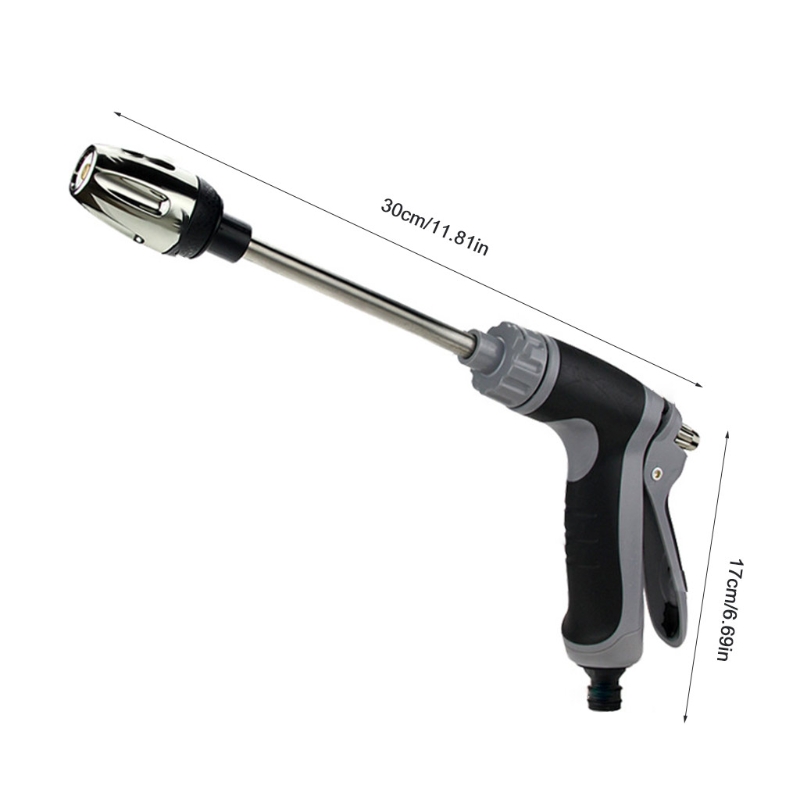 69HF Hoge Druk Lange Staaf Waternevel Metalen Hogedrukreiniger Voor Auto/Motorfiets Wassen/Tuin Besproeiingsapparaten