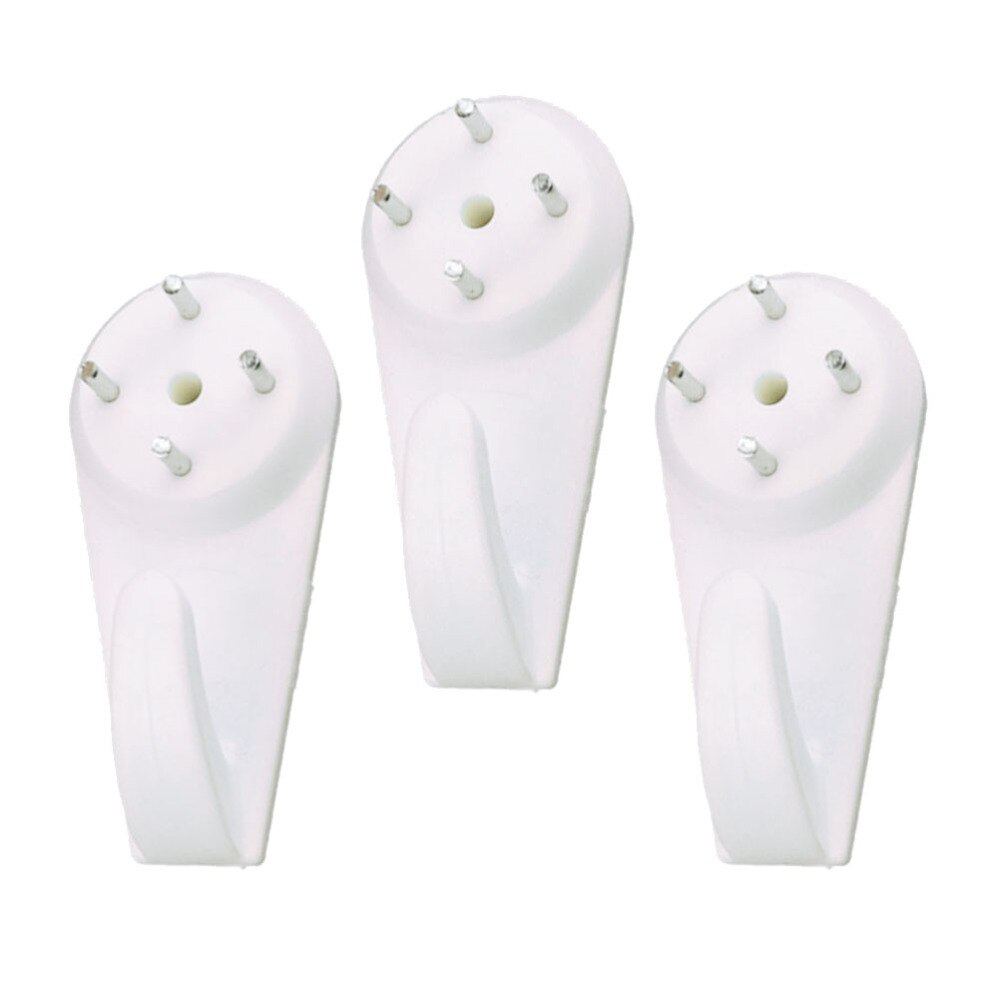 10pcs Seamless Nails Optional Painting Frame Invisible Hanger Seamless Hooks Nail Wall Seamless Photo Frame Nails: As Shown