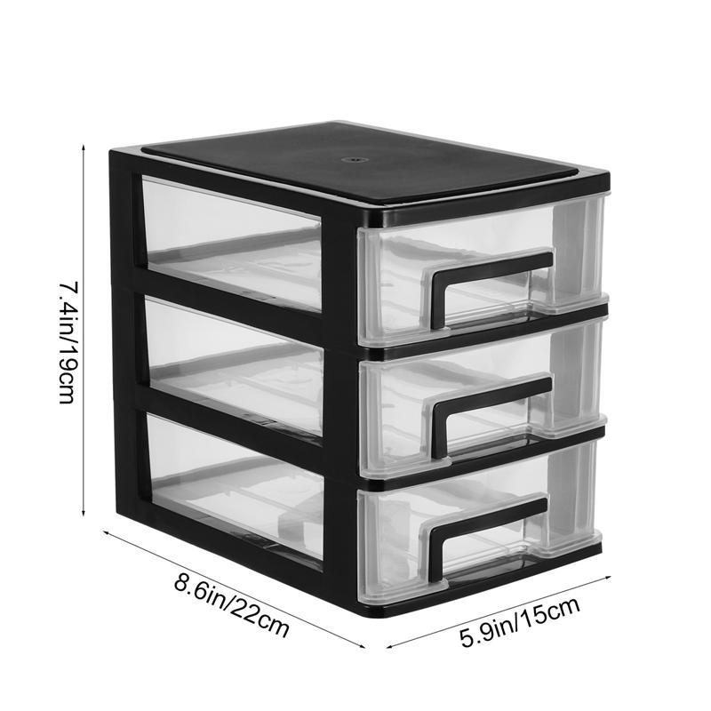 5-Layer Lade Bureau Opbergdoos Plastic Document Diversen Houder Cosmetische Kast Organizer Desktop Up Organizer Box: Style 12
