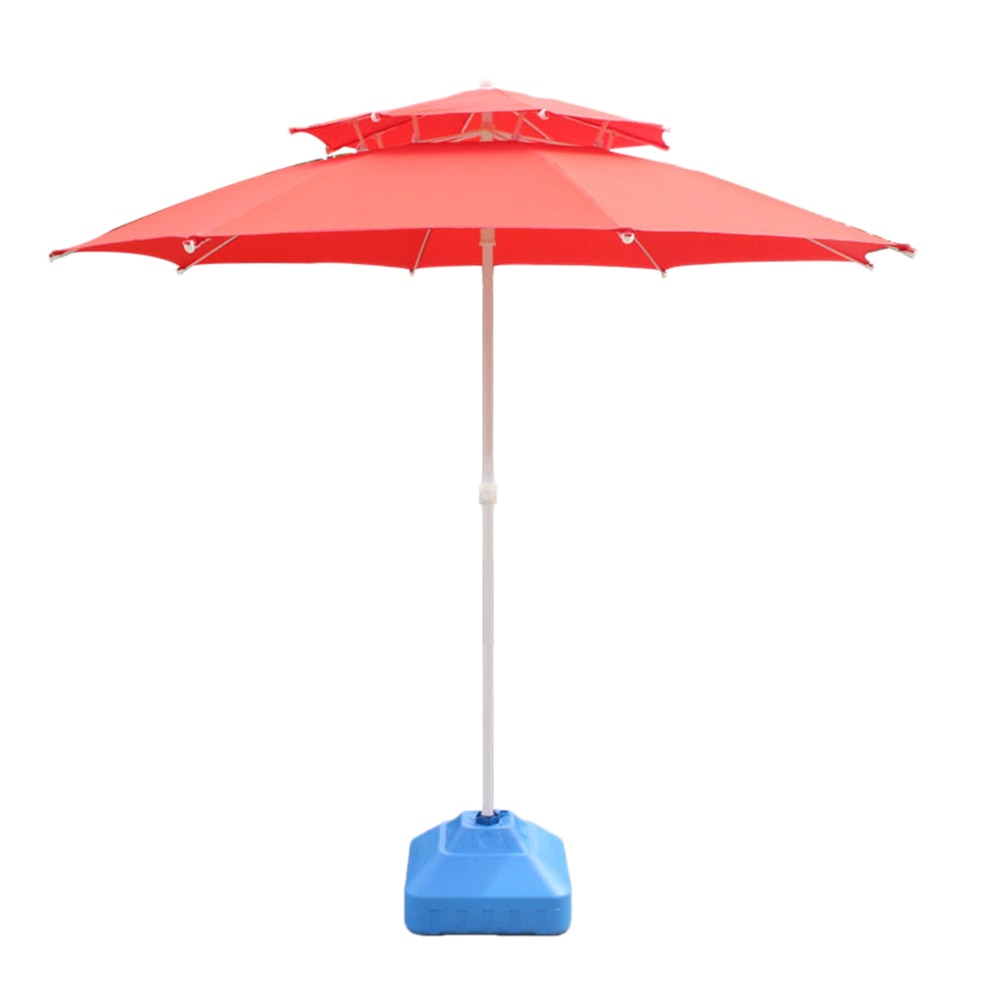 1PC Adjustable UV Protection Wind Beach Umbrella for Sun Protection Outdoor without Base