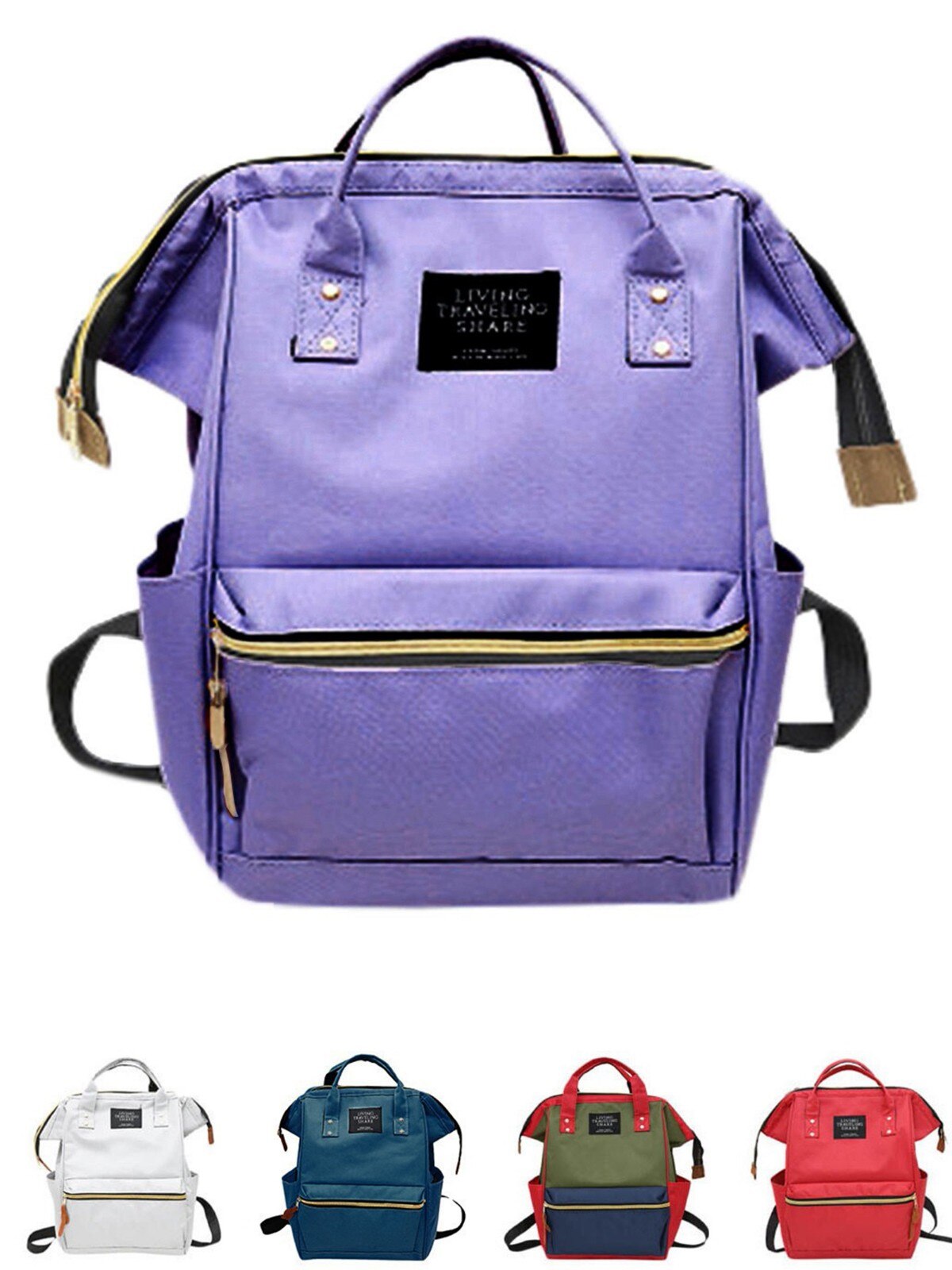 Women Backpack School Bags For Teenage Girls Backpack Student Bag Outdoor Travel Bag Casual Shoulder Bag: F