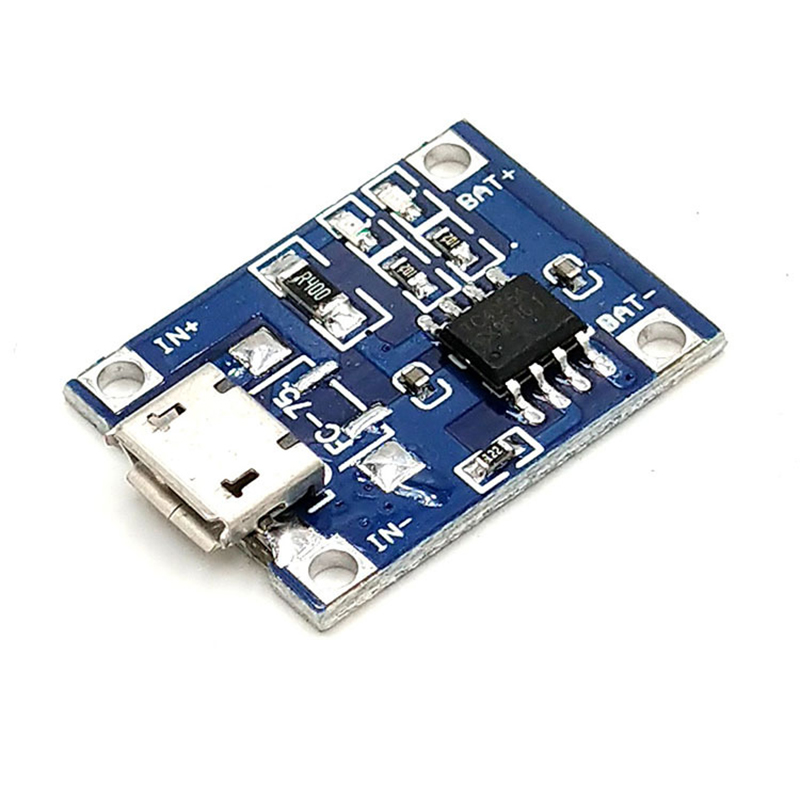 10 stücke 5V 1A 18650 TP4056 Lithium-Batterie Ladegerät Modul Lade Board Mit Schutz Dual Funktionen 1A Li-Ion
