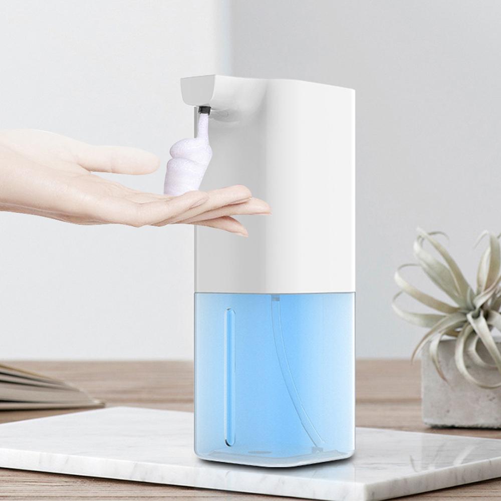 350ml Automatic Induction Sensor Foaming Soap Dispenser Infrared Foaming Hand Washer Soap Dispensers For Bathroom/Kitchen: A