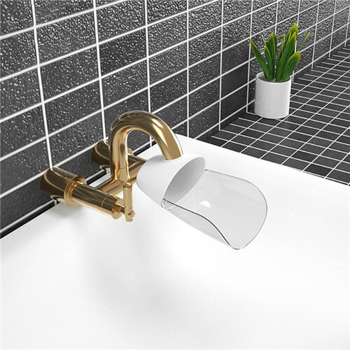 Faucet Extender Kitchen Rotatable Bubbler Faucet Extender Sink Handle Extension Baby Bath Tap Crab Shape Wash Extender Bathroom: 3