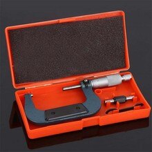 Gewinde Mikrometer 0-25-50-75-100 Außerhalb Gewinde Mikrometer Dicke Tischler Messgerät Holzbearbeitung Sauerei messen Werkzeuge