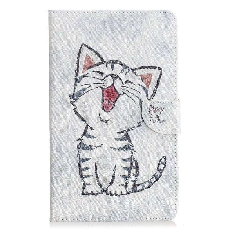 Per Il caso di Samsung Galaxy Tab 8.0 2019 SM-T290 T295 Simpatico Gatto Unicorno Cucciolo Farfalla Tablet Cover Per Galaxy Tab UN 8.0 2019 Caso