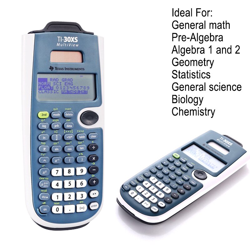 MultiView Advanced Scientific Calculator Calculating Instruments for Students Office LFX-ING