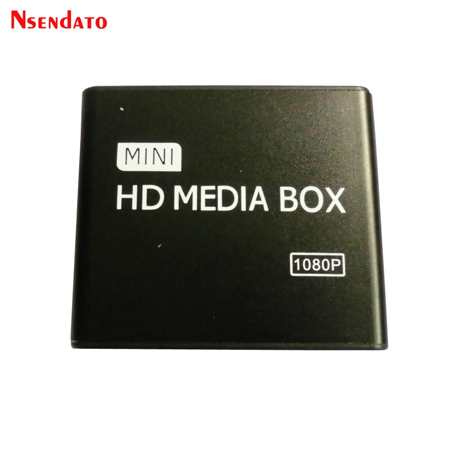 Mini reproductor Multimedia HD 1080P, Full HD, USB, vídeo, HDD, Mediaplayer, compatible con MKV/SD/USB/MMC/AV/Yprpb