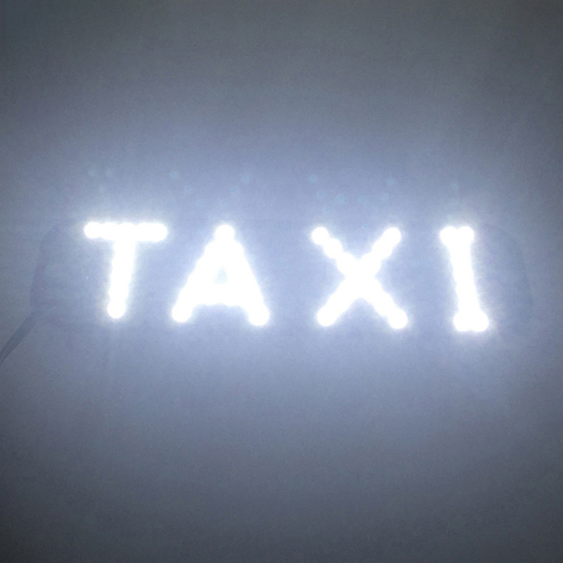 Panel de luz indicadora LED para Taxi, señal de advertencia, encendedor de cigarrillos con ventosa, Faro de señal, luz de Taxi, DC12V