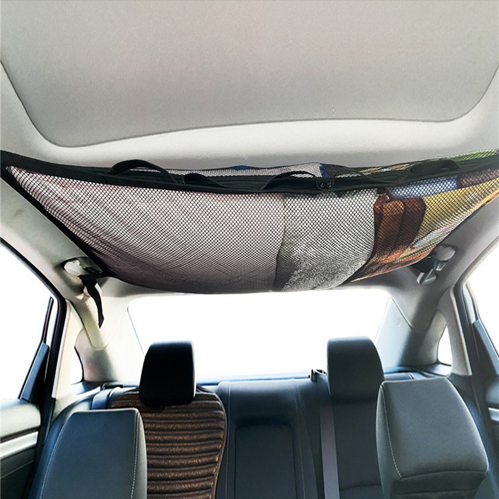 Auto-interieur dak opbergnet vishengel vistuig mesh organizer houder
