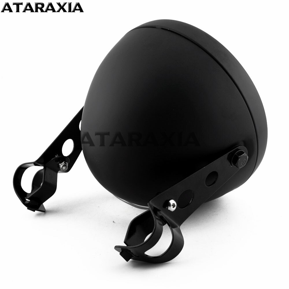 Couvercle de phare de moto, support de montage réglable, coque de phare phare LED, 7 pouces 7 pouces phare LED