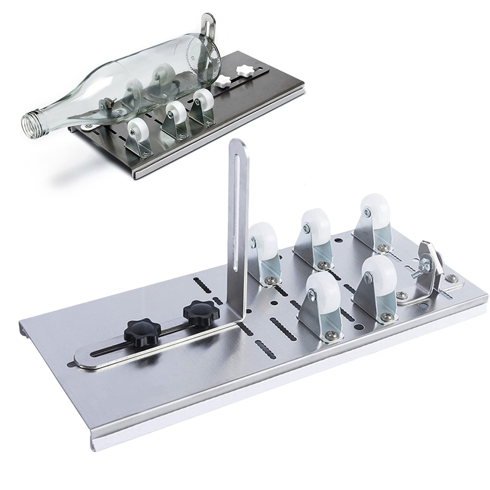 Glass Bottle Cutter for Wine Beer Bottles Jars Make Glasses Champagne Glass Cutting Tool Home Christmas Party DIY Projects Decor