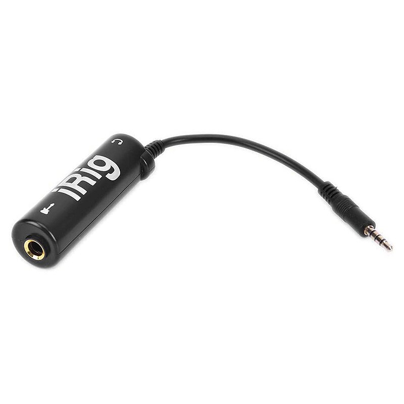 Irig 6 stuks gitaar link o interface kabel rig adapter converter systeem voor telefoon / voor ipad