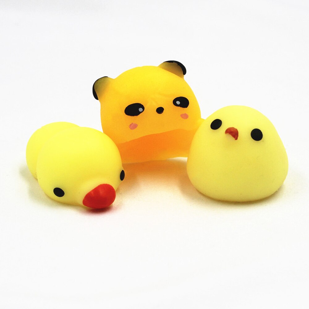 5pz Carino Squishy Giocattolo Animale Antistress lento aumento Giocattolo di Compressione di Guarigione Divertimento per Bambini Kawaii Abreagire Morbido Appiccicoso Giocattolo Lo fatica sollievo