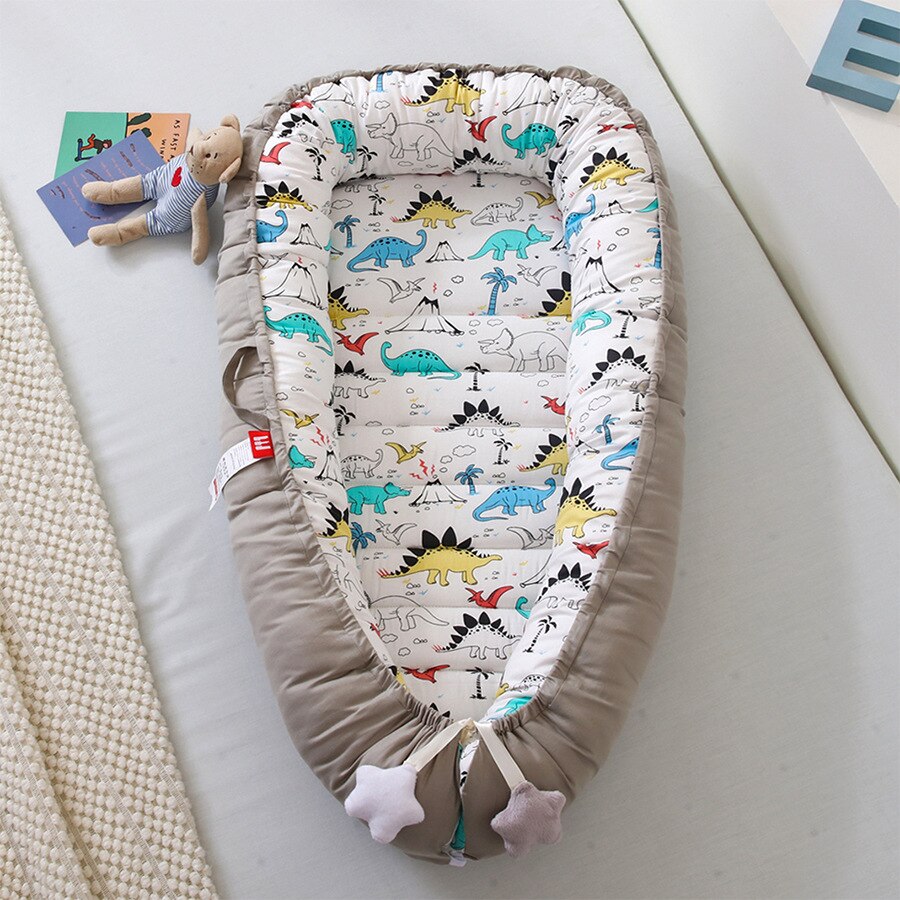 Pasgeboren Baby Bed 50X85Cm Pop Bed Draagbare Baby Katoenen Nest Bed Reizen Babybedje Jongen Meisje Wieg peuter Wieg Bed Baby Wieg: 2