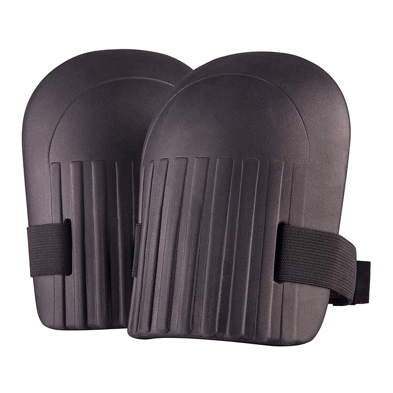 1 Pair Covered Foam Knee Pad Protectors Sport Work Kneeling Pad Black Foam Eva Cushion Garden Kneeling Shade Mat