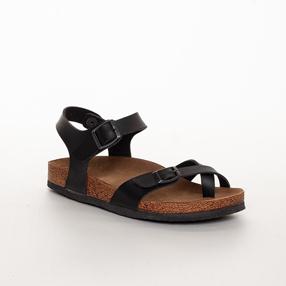 Summer Women Rome Orthopedic Cork Sole Comfort Sandals Slippers PU Flip-Flops Authentic Aesthetic Modern Daily Casual 2022