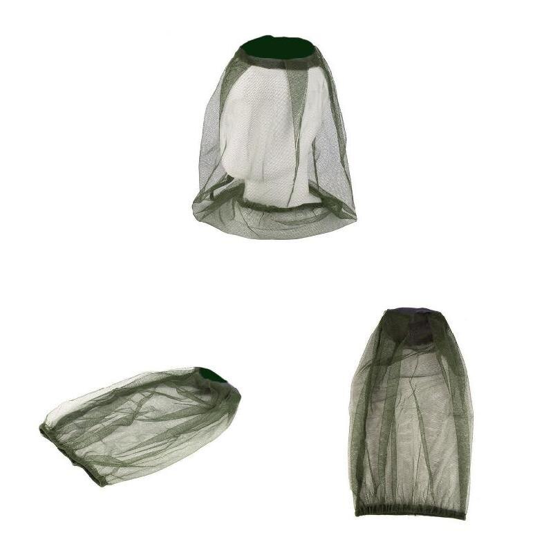 Midge Mosquito Insect Hat Bug Mesh Head Net Face Protector Travel Camping Hedging Anti-mosquito Cap FP8