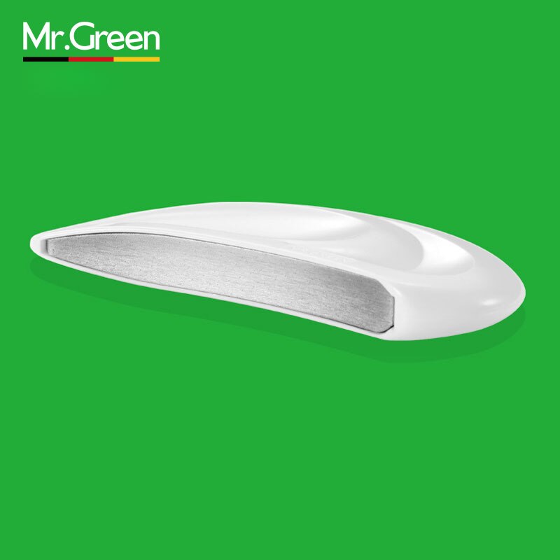 MR.GREEN-lima de uñas curva, resina ABS + acero inoxidable, buena en caja de metal