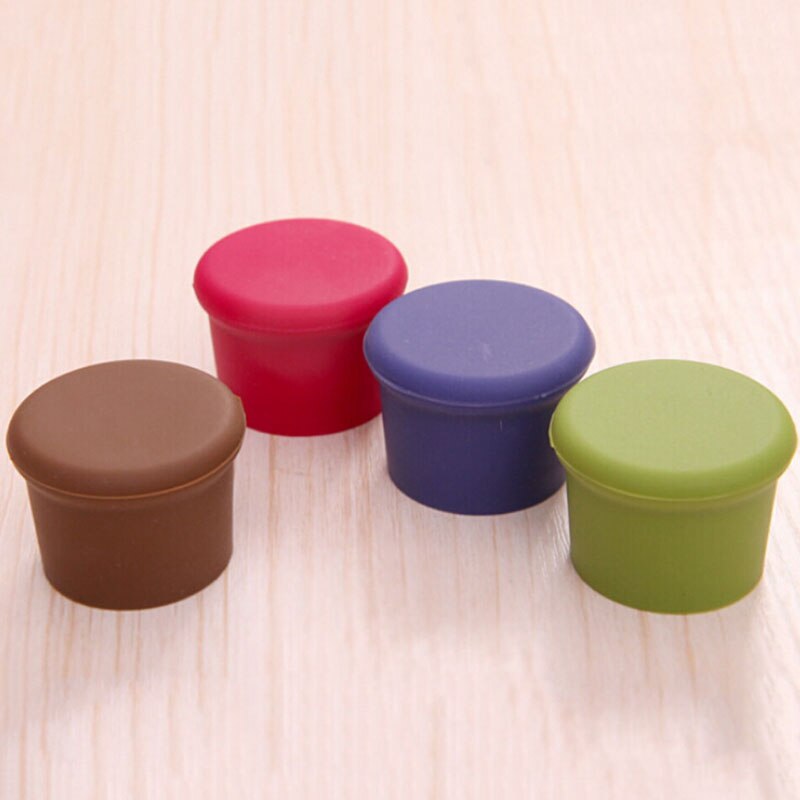 Bouchon de bouteille en Silicone, couverture de bière, vin, bouchon de bouteille, boisson, outils de Bar de cuisine à domicile