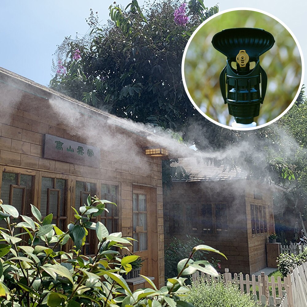 1/2" Garden Agricultural Irrigation Sprayers Male 180° Rotating Nozzle Thread Long Distance Spray Lawn Irrigation Sprinklers