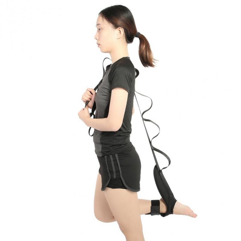 Yoga snørebælte fitness stretch bælte ekstra ankelbånd båre anti-tyngdekraft antenne hængekøje tilbehør