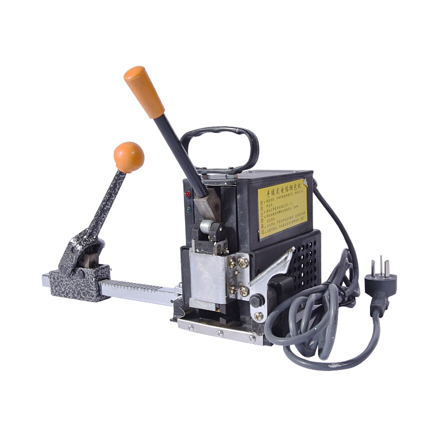 1pc Portable electricity melt baling press Manual packing machine Plastic tape wrapping machine baler tools