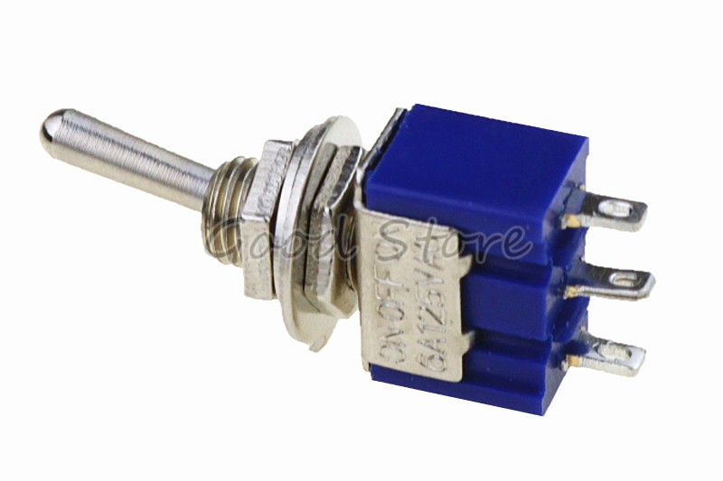 10Pcs Deep Blue ON-OFF-ON MTS-103 3 Pin 3 Position... – Grandado