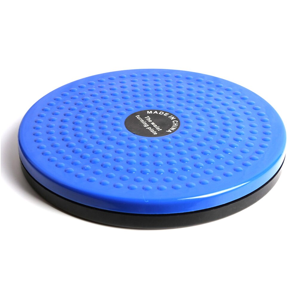 Circle Waist Slimming Fat Burning Plate Twisting Plate Slimming Sit Up Enhance Posture Help To Reduce Waist Fat: Blue