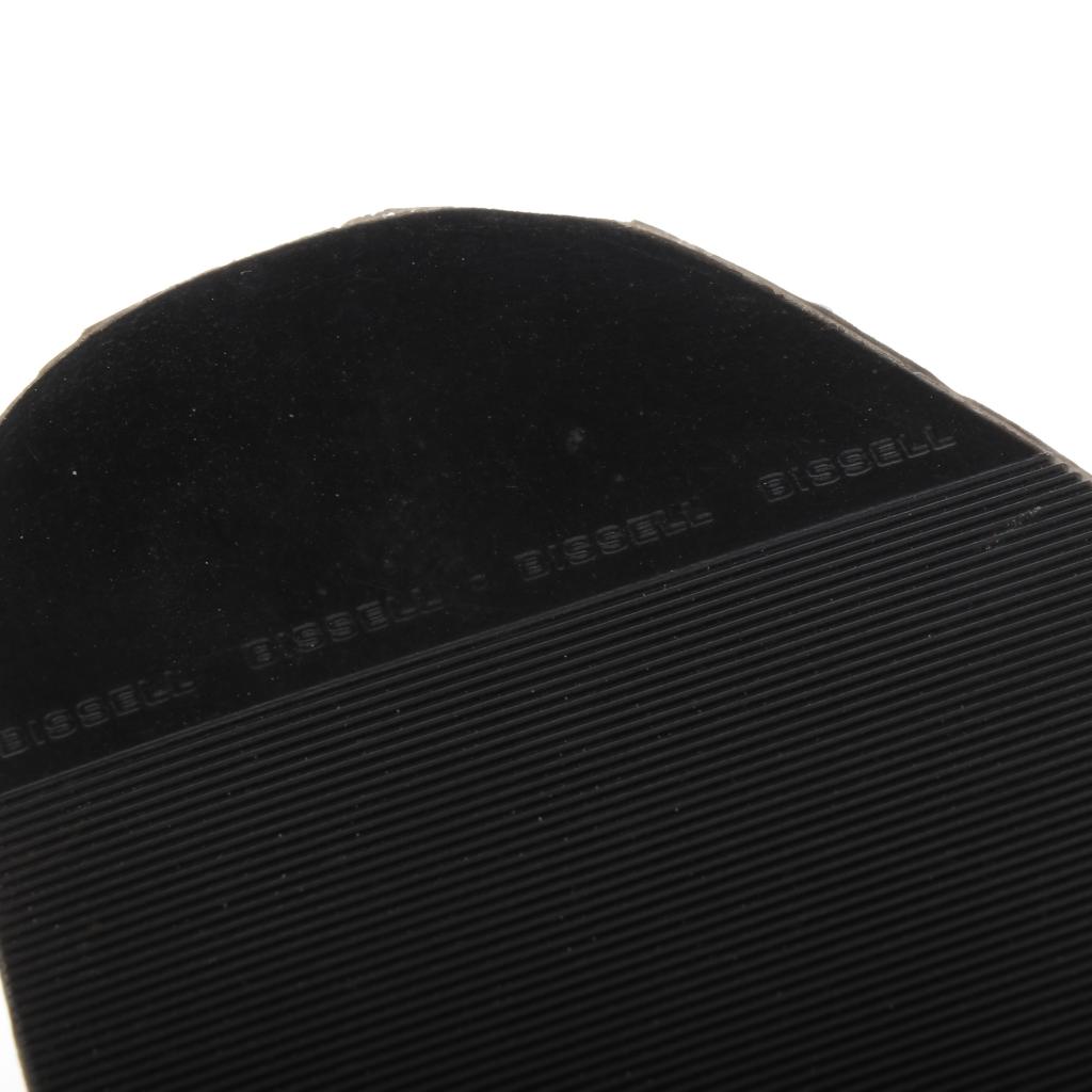 1 Pair Mens Shoe Repair Accessories Black Rubber Shoe Soles Black Heels Pads Grip DIY Parts