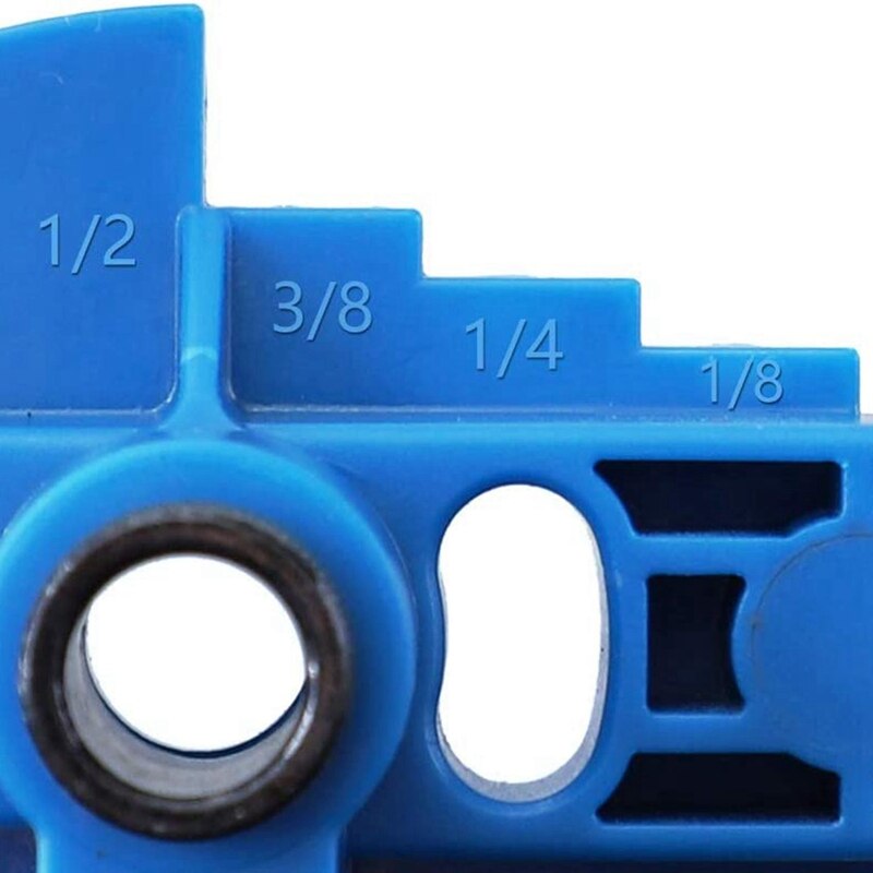 Treknagel Jig Met Centrum Kraspen Lijn Offset Systerm Voor Houtbewerking Boor Guide Tool