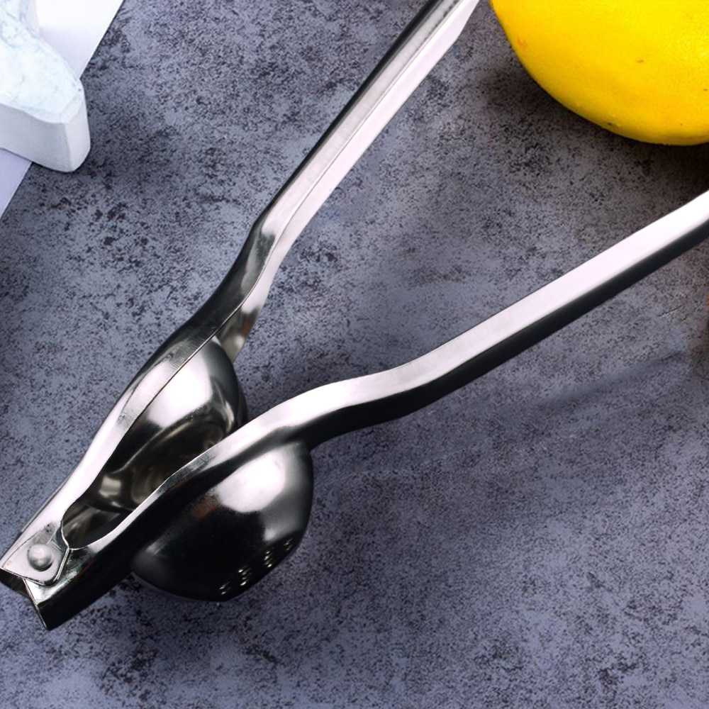 Kitchen Tools Lemon Squeezer Stainless Steel Orange Juicer Fruit Juice Reamers Fast Handle Press Multifunctional Tool