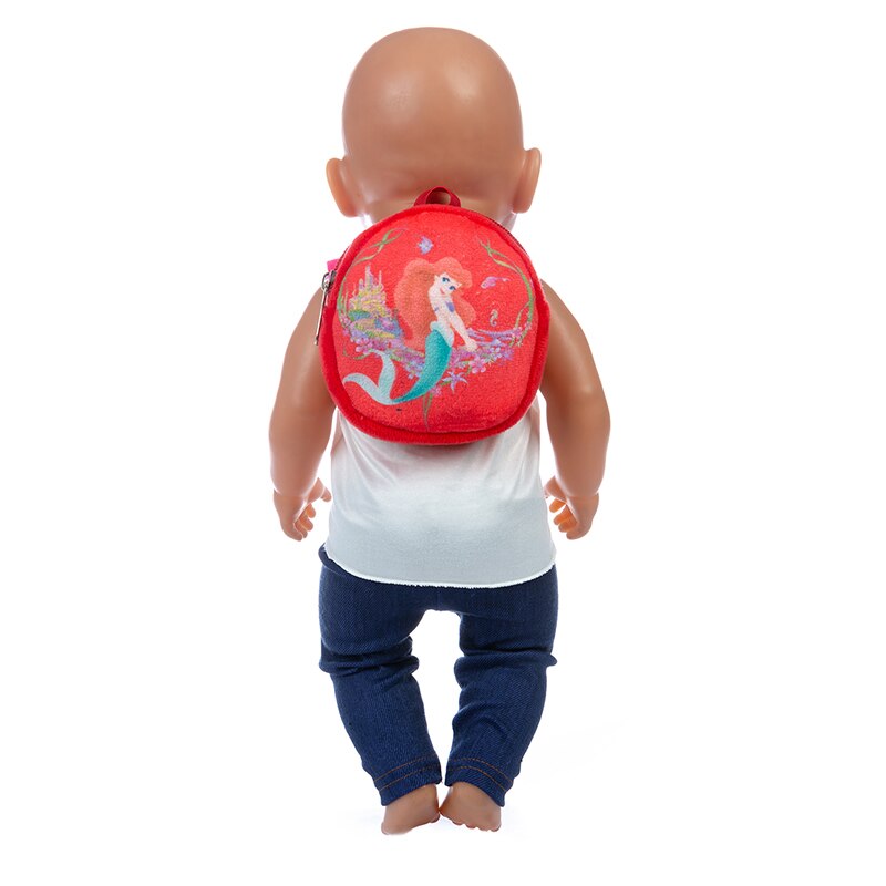 Beautiful backpack Wear fit for 43cm/17inch baby born Doll(only sell bag)