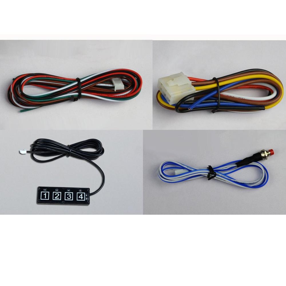 12V Keyless Entry Engine Start Alarm System Push Button Remote Starter Stop Auto Anti-theft Car Search System Kit
