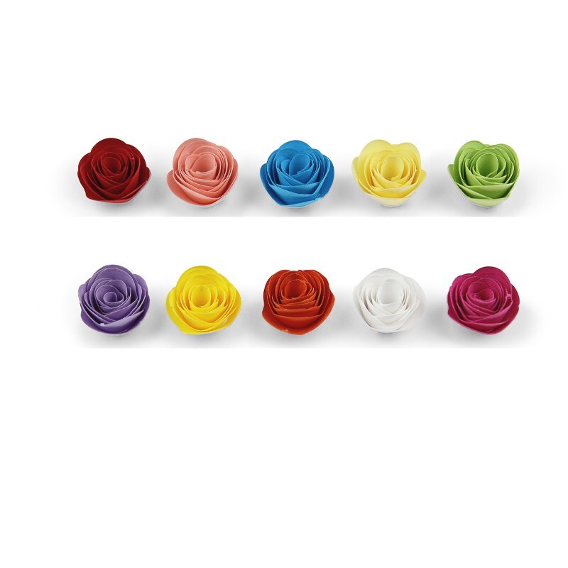 30pcs Multi Size Rose Flower Quilling strisce di carta Craft Make Paper Flowers Kit per Scrapbooking Quilling Paper Set