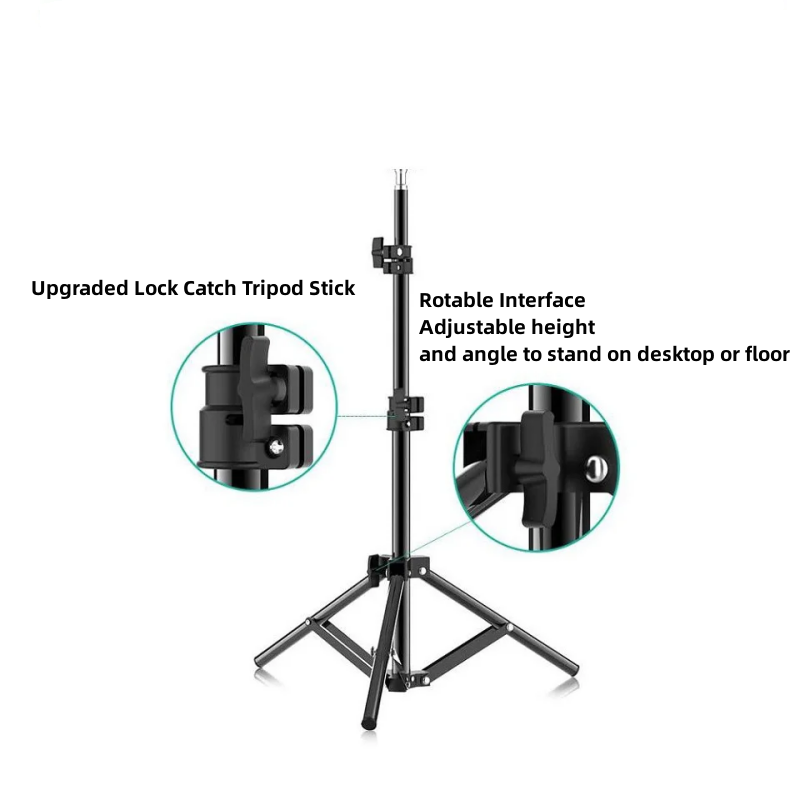 Rp01 suporte de luz de liga de metal resistente, tripé de 160cm para estúdio fotográfico, softbox, vídeo, flash, refletor, iluminação, suporte de fundo