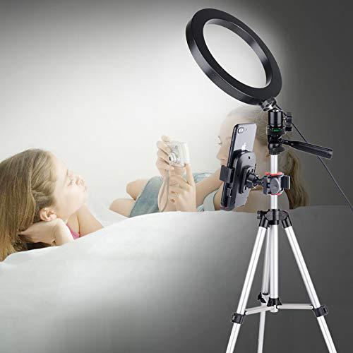 7.9-inch Led Fill Light Dimmable Ring Portable Ring Light with Tripod