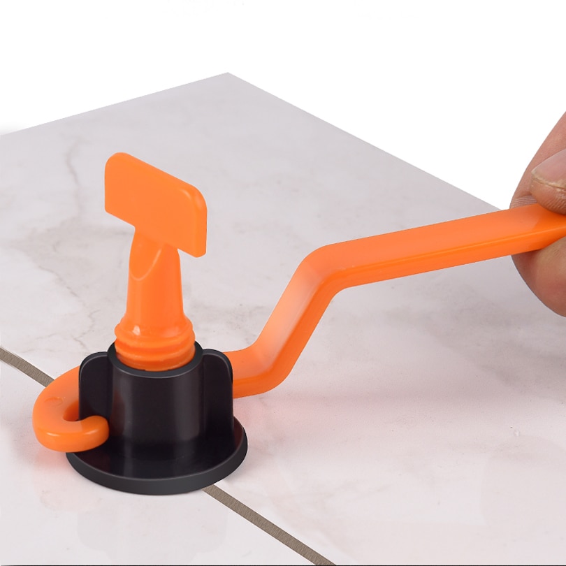 Reusable Tile Installation Tool Kit for Construction, 50 pcs/set Tile Leveling System for Floor and Wall Construction