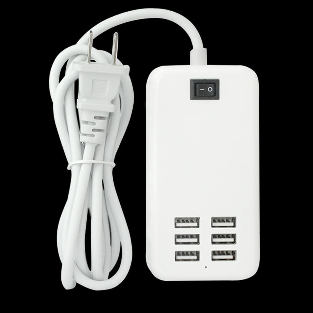 6 Ports QC2.0 Schnelle USB Ladegerät Handy Ladegerät für Samsung Huawei LG Iphone Adapter EU/Us-stecker