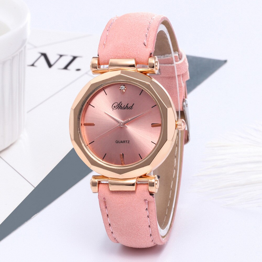 femmes montre Imitation cuir ceinture montre étoile ciel cadran horloge Quartz montres dames décontracté maille ceinture montre-bracelet horloge: PK