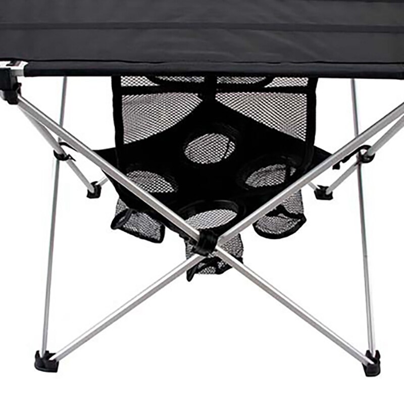 Mesa plegable para acampar al aire libre con mesa de aleación de aluminio mesa plegable duradera ultraligera para Camping y pícnic