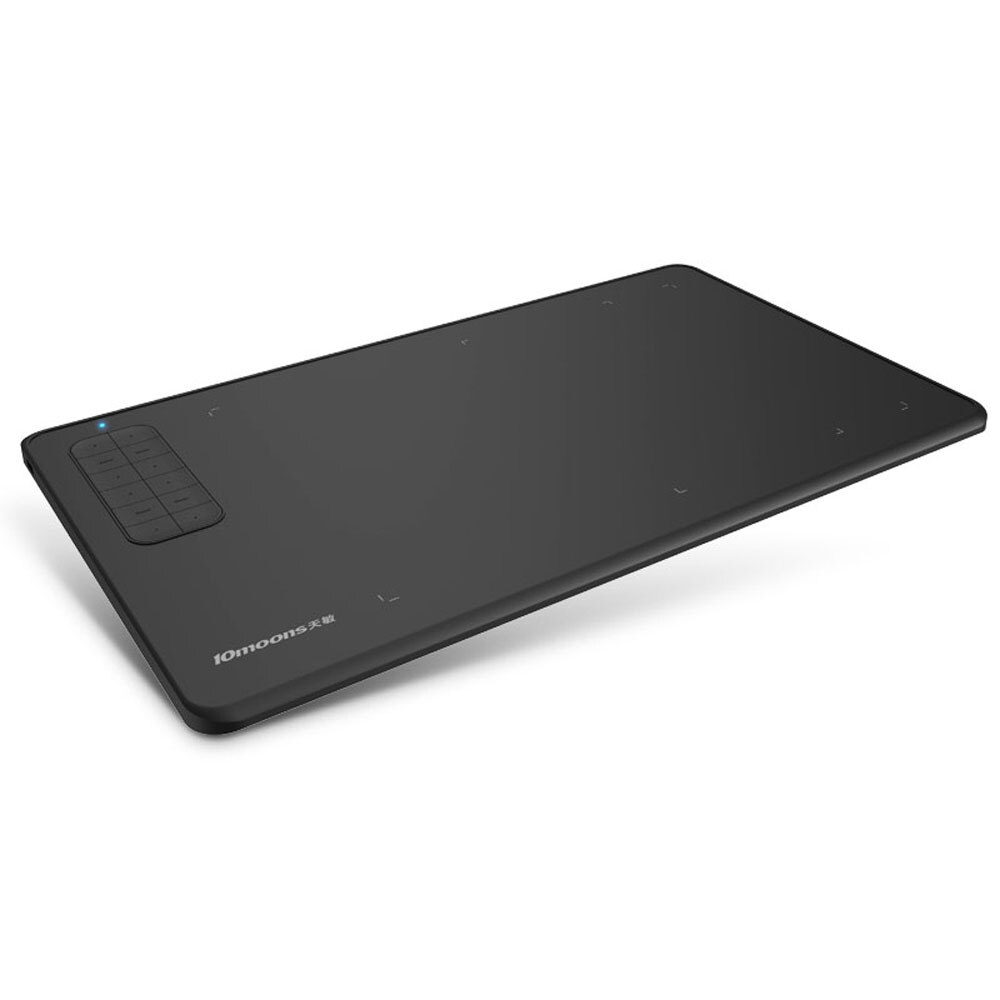 10moons G12 Graphics Drawing Tablet Ultralight 9.45 x 6 Inches Compatible with Windows Android OTG for Drawing 8192 Level: Default Title