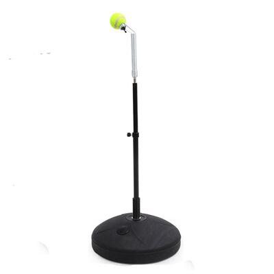 Allenatore di tennis adulti bambini strumento di allenamento regolabile altalena fissa racchetta pratica accessori palla macchina per principianti: nero