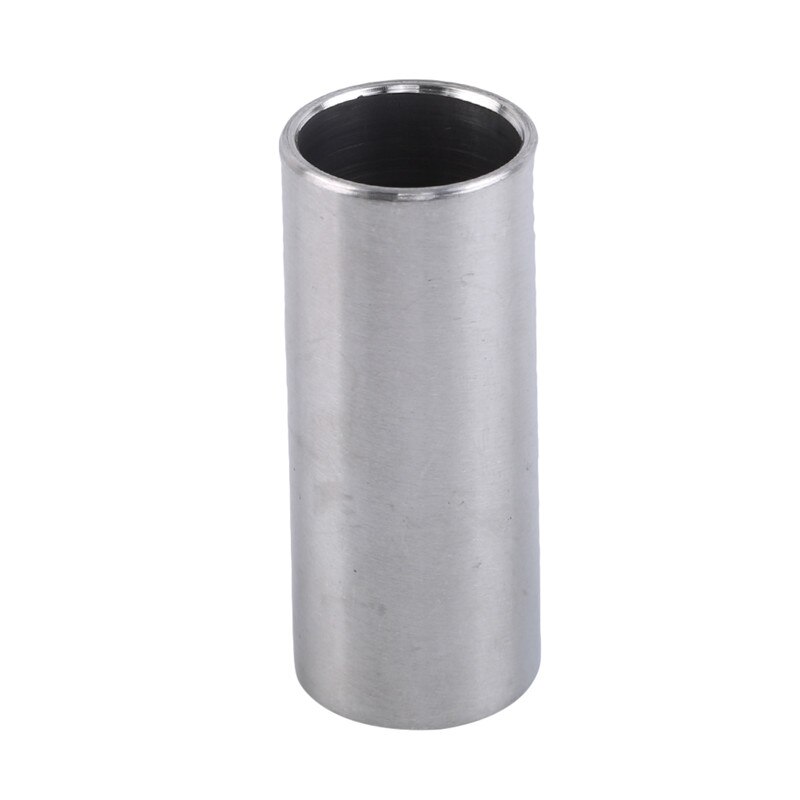 plata Metal guitarra Slide plateado guitarras Slider para guitarra eléctrica guitarra nueva partes Accesorios para Instrumentos Musicales: Silver 60mm