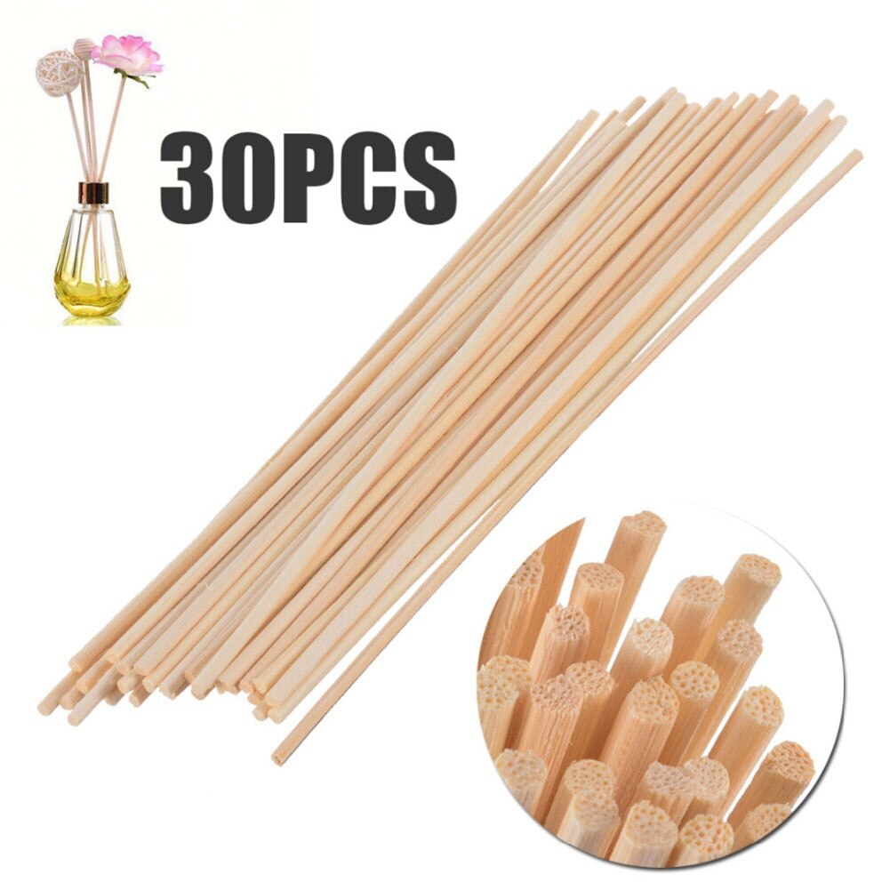 100Pcs Rattan Reed Sticks Fragrance Oil Diffuser Replacement Aroma Stick for Bathrooms Home Fragrances Diffuser Sticks Accessory: A1